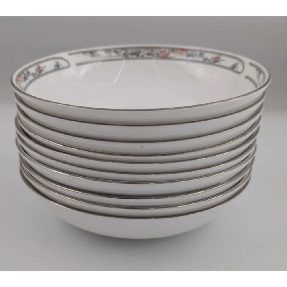 Royal Doulton Arlington Coupe Cereal Bowl Set of 10 Bowls 7